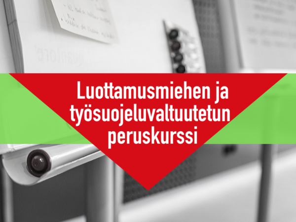 Luottamusmiesten ja työsuojeluvaltuutettujen peruskurssi, Oulu -Artikkelikuva
