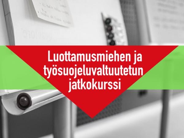 Luottamusmiesten ja työsuojeluvaltuutettujen jatkokurssi, Oulu -Artikkelikuva