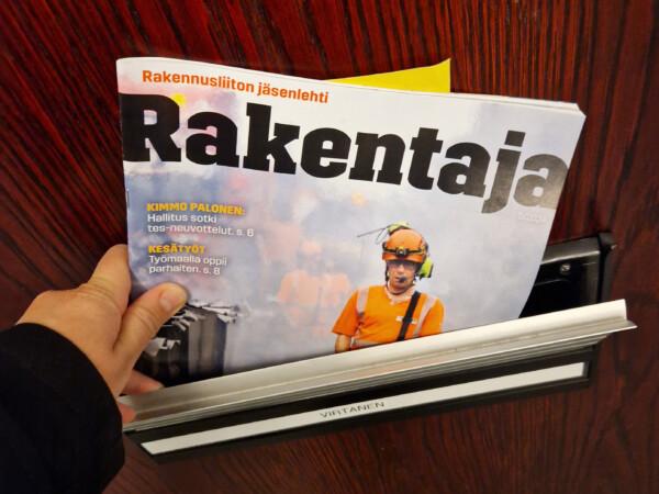 Rakentaja-lehti uudistuu – tilaa paperilehti -Artikkelikuva